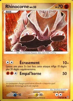 Rhinocorne 122/147 Vainqueurs Suprêmes