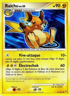 Raichu 77/147 Vainqueurs Suprêmes