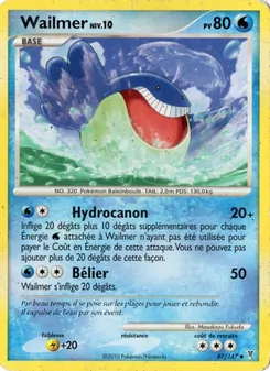 Wailmer 87/147 Vainqueurs Suprêmes
