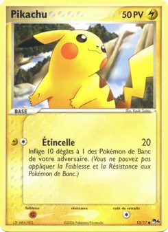 Pikachu 13/17 POP Série 4