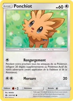 Ponchiot 103/149 Soleil et Lune