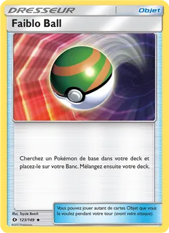 Faiblo Ball 123/149 Soleil et Lune