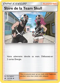 Sbire de la Team Skull 133/149 Soleil et Lune