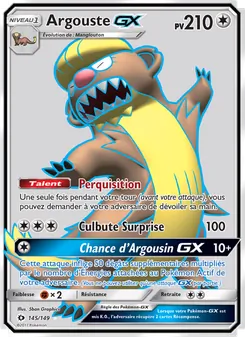 Argouste GX 145/149 Soleil et Lune
