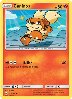 Caninos 21/149 Soleil et Lune