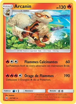 Arcanin 22/149 Soleil et Lune