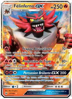 Félinferno GX 27/149 Soleil et Lune
