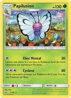 Papilusion 3/149 Soleil et Lune