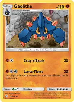 Géolithe 70/149 Soleil et Lune