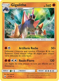 Gigalithe 71/149 Soleil et Lune