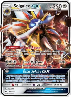 Solgaleo GX 89/149 Soleil et Lune