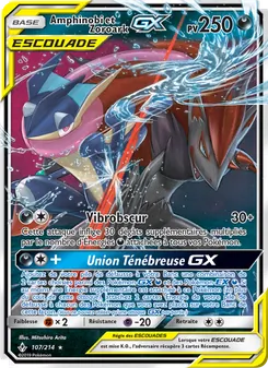 Amphinobi et Zoroark GX 107/214 Alliance Infaillible