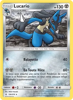 Lucario 126/214 Alliance Infaillible