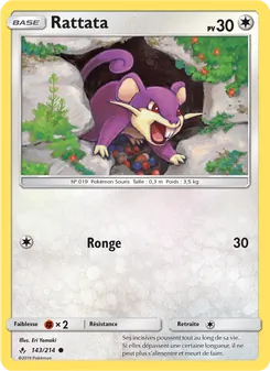 Rattata 143/214 Alliance Infaillible