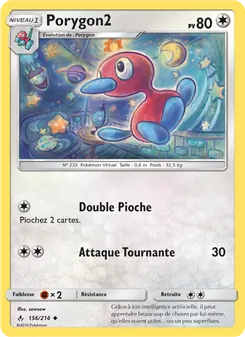 Porygon2 156/214 Alliance Infaillible