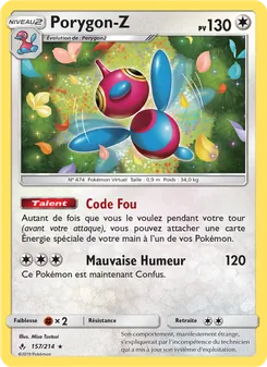 Porygon-Z 157/214 Alliance Infaillible