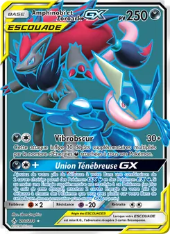 Amphinobi et Zoroark GX 200/214 Alliance Infaillible
