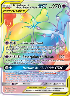 Grotadmorv et Grotadmorv d’Alola GX 220/214 Alliance Infaillible