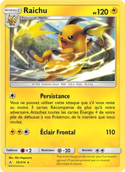Raichu 55/214 Alliance Infaillible