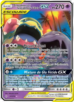Grotadmorv et Grotadmorv d’Alola GX 61/214 Alliance Infaillible