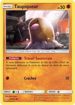 Taupiqueur 85/214 Alliance Infaillible