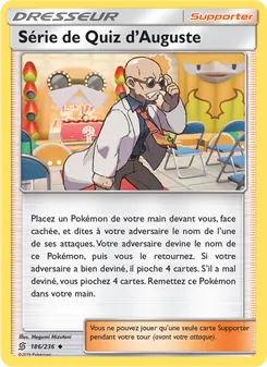Série de Quiz d’Auguste 186/236 Harmonie des Esprits