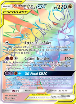 Carchacrok et Giratina GX 247/236 Harmonie des Esprits