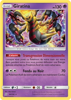 Giratina 86/236 Harmonie des Esprits