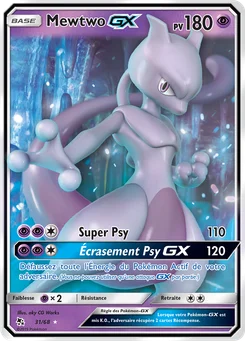 Mewtwo-GX 31/68 Destinées Occultes