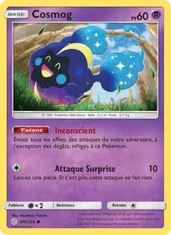 Cosmog 100/236 Éclipse Cosmique