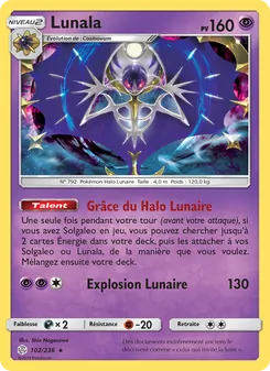 Lunala 102/236 Éclipse Cosmique