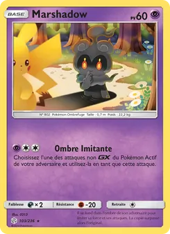 Marshadow 103/236 Éclipse Cosmique