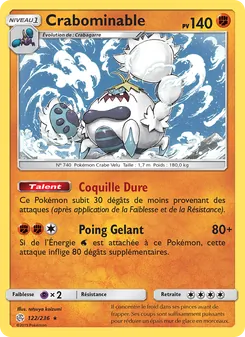 Crabominable 122/236 Éclipse Cosmique