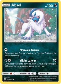 Absol 133/236 Éclipse Cosmique