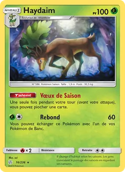 Haydaim 16/236 Éclipse Cosmique