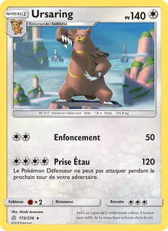 Ursaring 172/236 Éclipse Cosmique