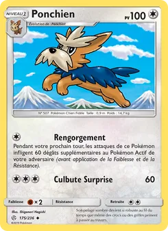 Ponchien 175/236 Éclipse Cosmique