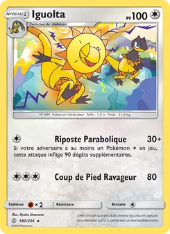 Iguolta 180/236 Éclipse Cosmique