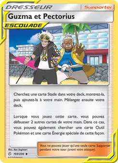 Guzma et Pectorius 193/236 Éclipse Cosmique
