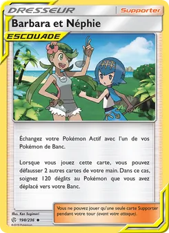 Barbara et Néphie 198/236 Éclipse Cosmique