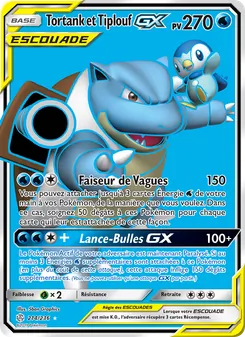 Tortank et Tiplouf GX 214/236 Éclipse Cosmique