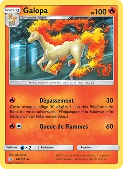 Galopa 24/236 Éclipse Cosmique