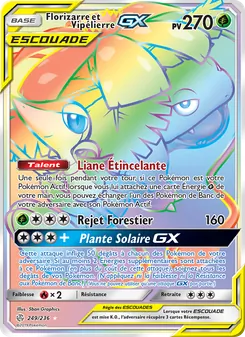 Florizarre et Vipélierre GX 249/236 Éclipse Cosmique