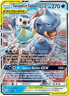 Tortank et Tiplouf GX 38/236 Éclipse Cosmique