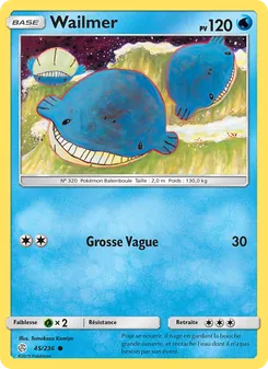 Wailmer 45/236 Éclipse Cosmique