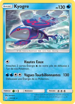 Kyogre 53/236 Éclipse Cosmique