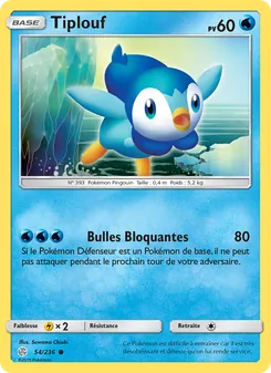 Tiplouf 54/236 Éclipse Cosmique