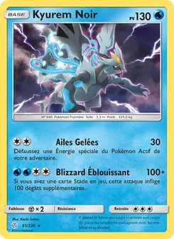 Kyurem Noir 61/236 Éclipse Cosmique