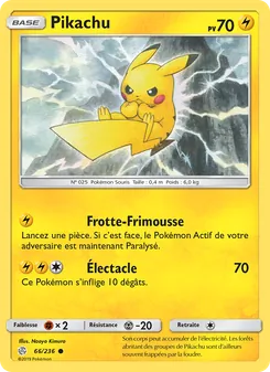 Pikachu 66/236 Éclipse Cosmique
