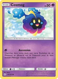 Cosmog 99/236 Éclipse Cosmique